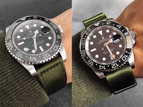 rolex nato|Rolex nylon strap.